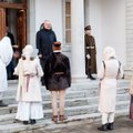 ФОТО | Во дворец к президенту Эстонии пришли ряженые