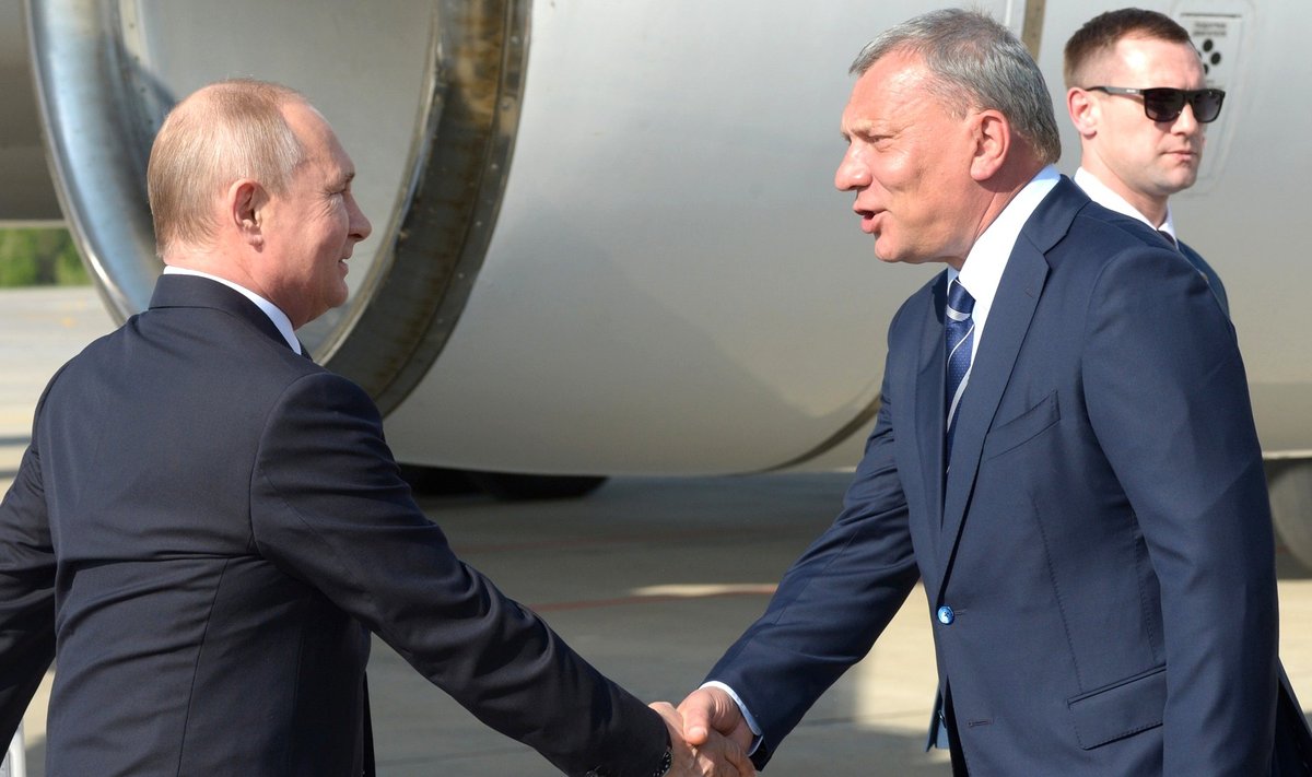 Vladimir Putin ja Juri Borissov