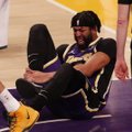 VIDEO | Lakersi võtmemängija Anthony Davis sai taas vigastada