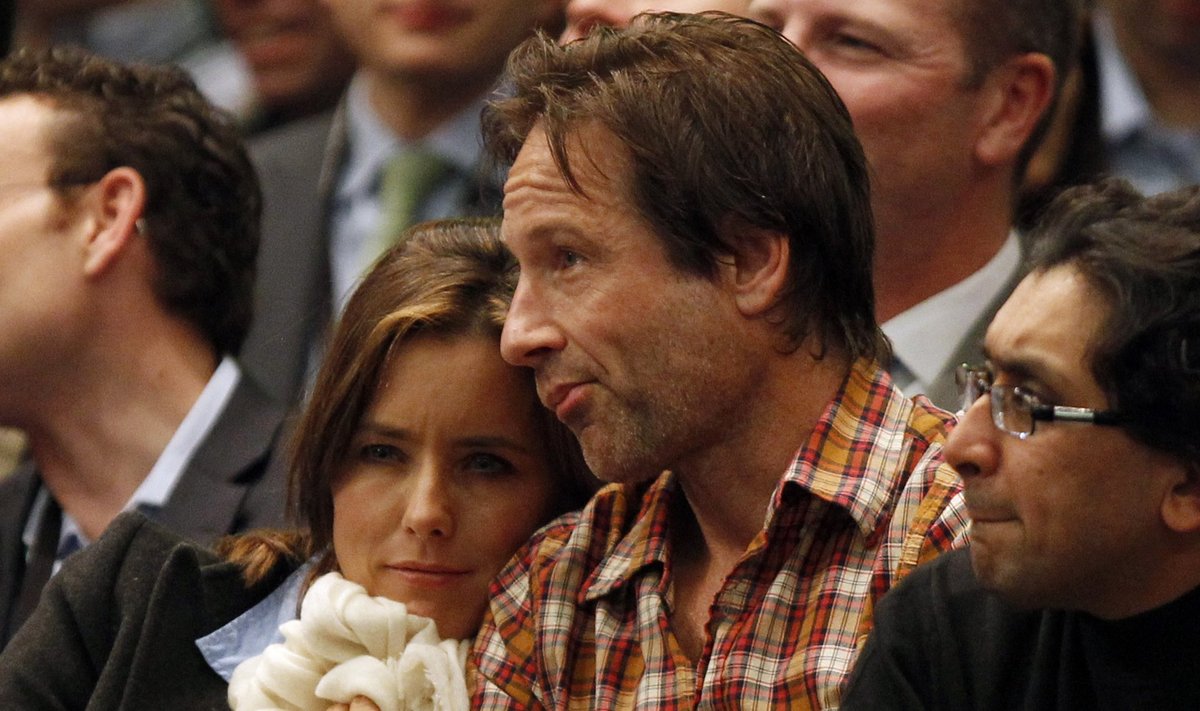 David Duchovny ja Téa Leoni