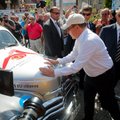 FOTOD: Monaco vürst pani elektriautode glamuuriringile Tallinnas punkti