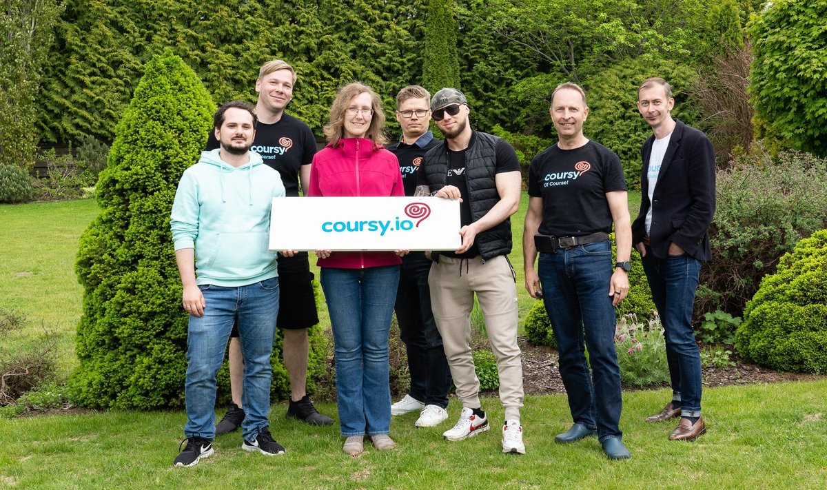 Veebiõppe platvorm Coursy.io kaasas 600 000 eurot. 