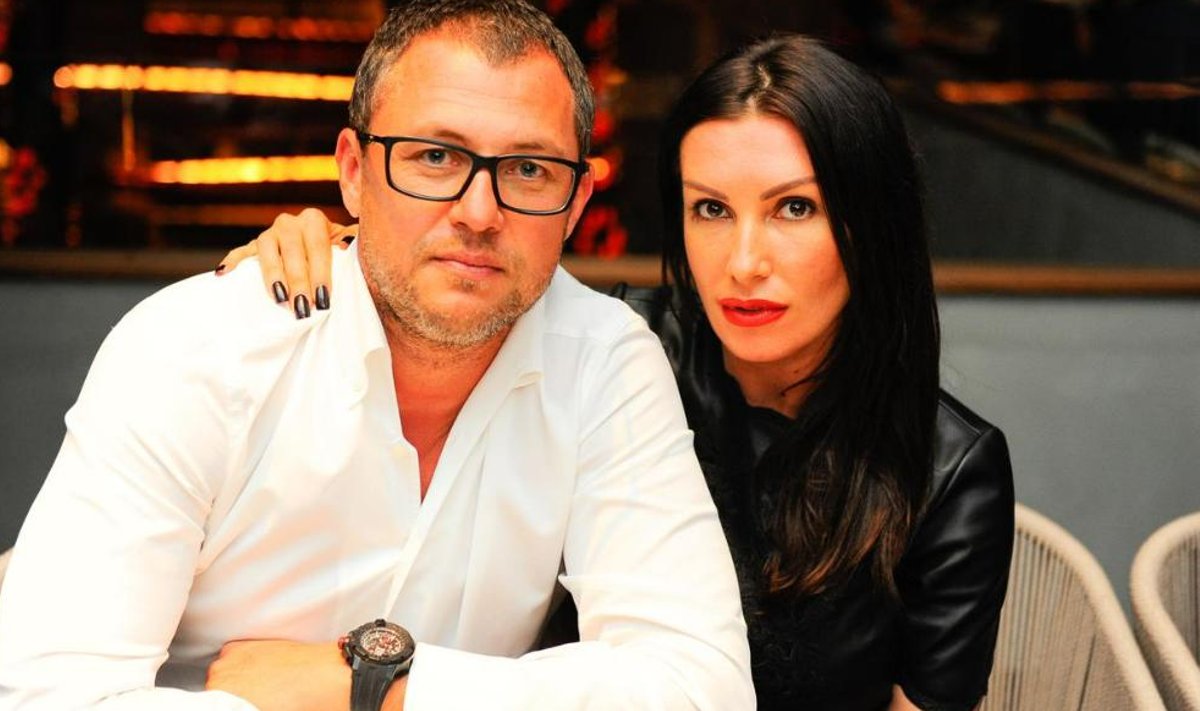 Dmitry Zelenov ja tema naine Natalia Dvorynanynova