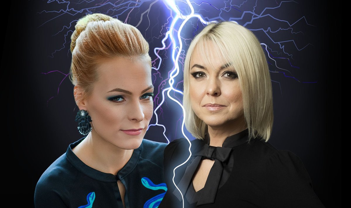 LÄKSID TÜLLI Marilyn Kerro ja Kirsti Timmer.