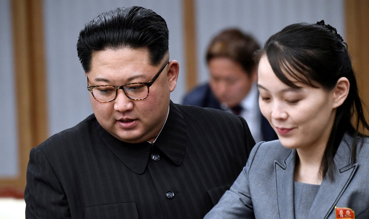 Kim Jong-un ja Kim Yo-jong