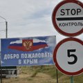 Украина ввела ограничения для россиян на границе с Крымом