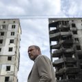 ФОТО | Лив Шрайбер приехал в Украину и посетил разрушенную Бородянку