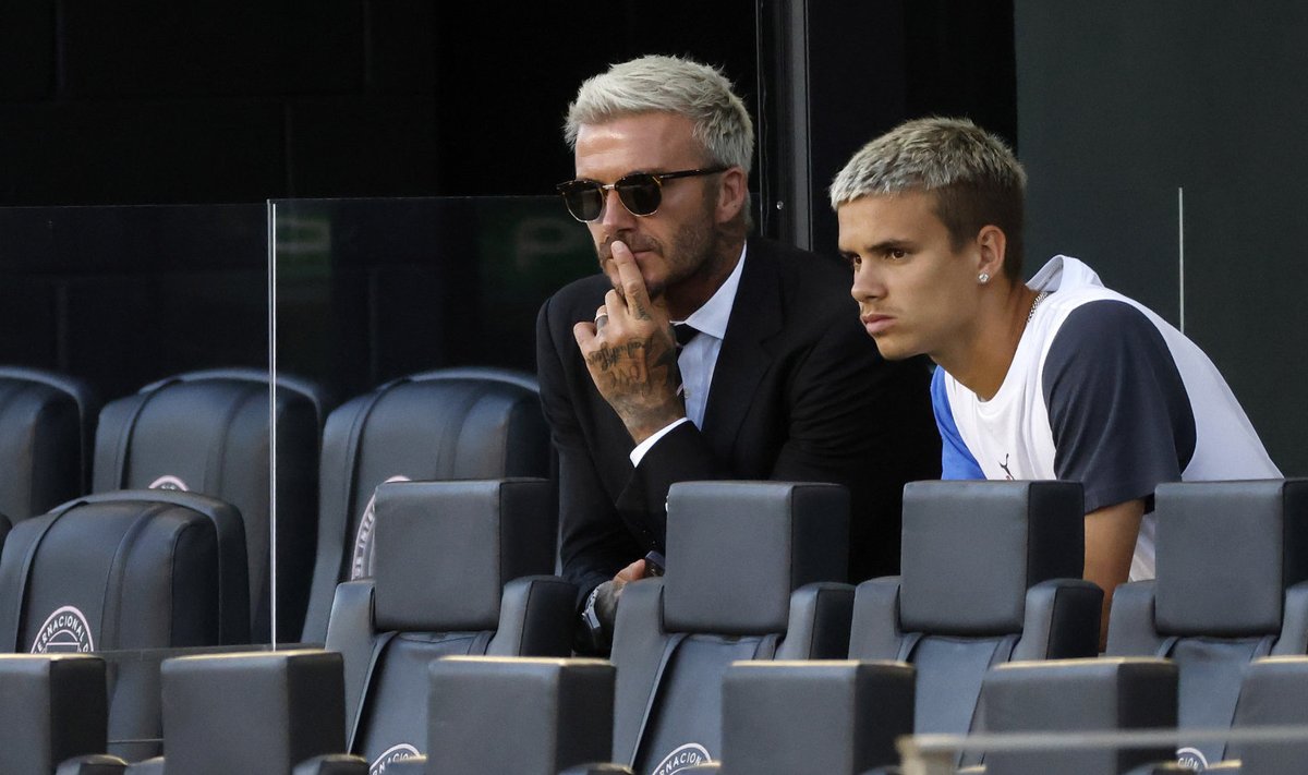 David ja Romeo Beckham