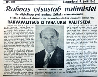Päevaleht. 1940