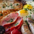 KIIRE HOMMIKUSÖÖGI SOOVITUS: Terviklik Inglise hommikusöök valmistatud vaid ühel ahjuplaadil