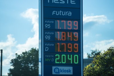 Kütuse hind 27.09.2022