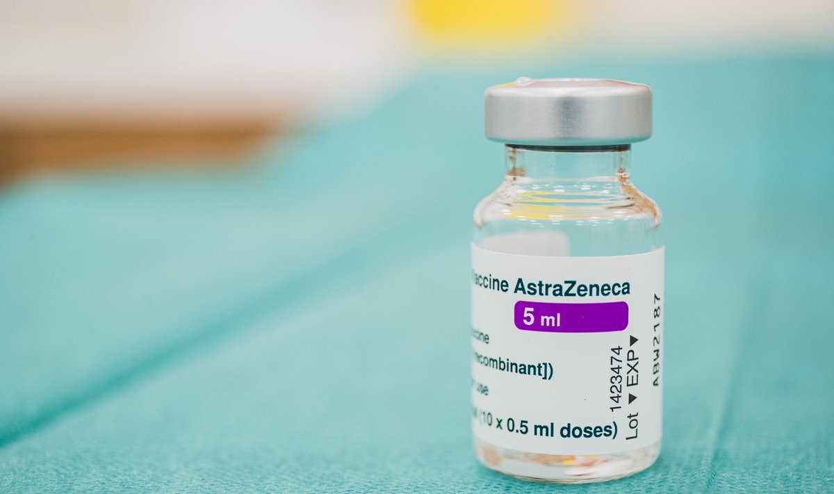 AstraZeneca vaktsiini Vaxzevria viaal