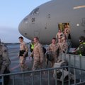 ФОТО: Отслужившие в Афганистане эстонские солдаты вернулись домой