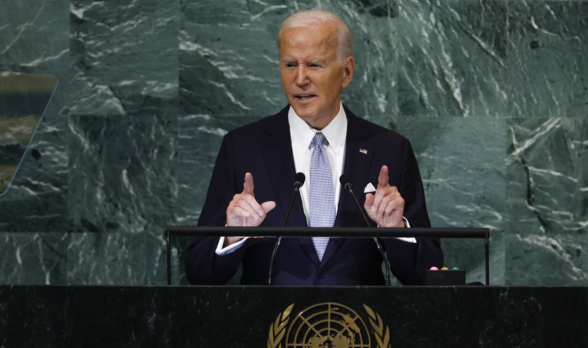 USA president Joe Biden ÜRO peaassambleel
