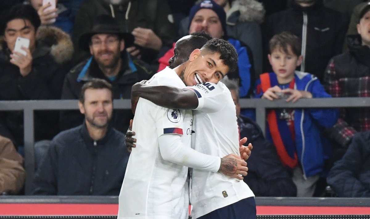 Roberto Firmino lõi Liverpooli võiduvärava.