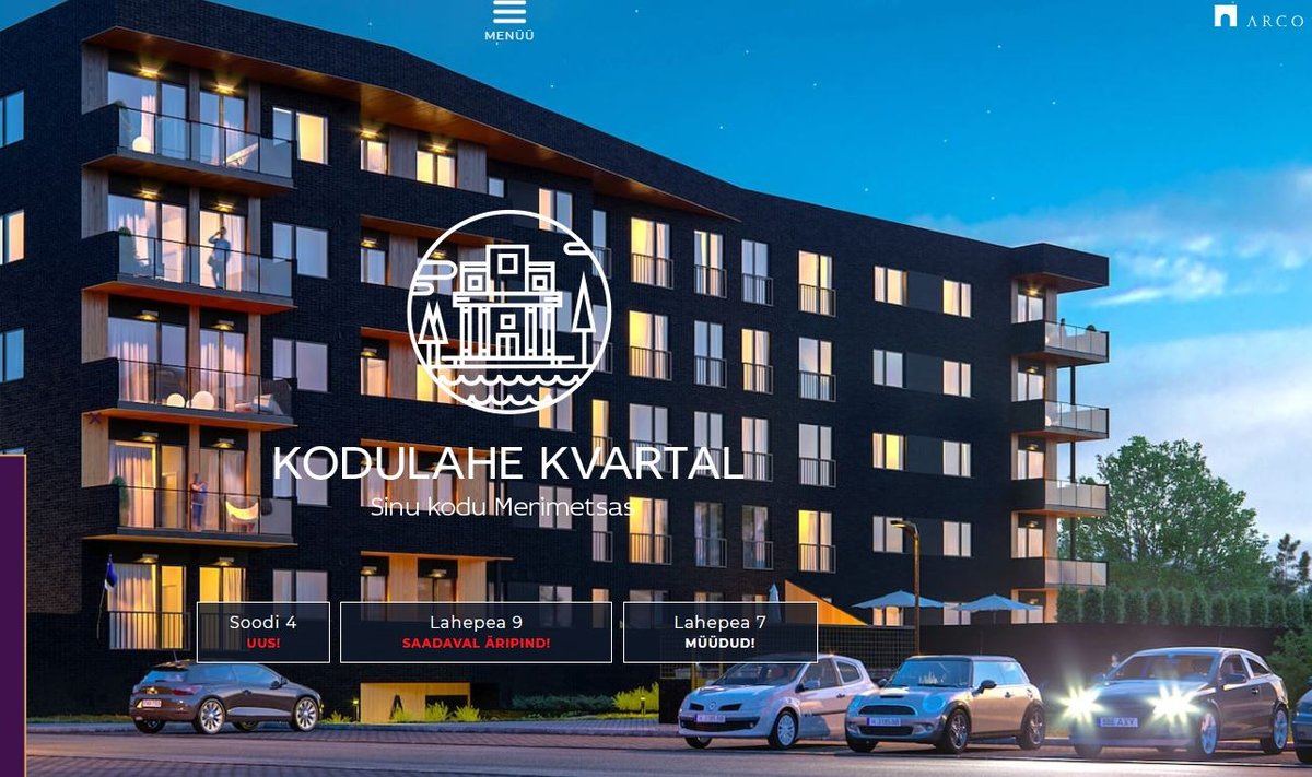 Arco Vara kodulahe kvartal.