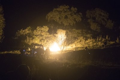 Kontrollposti on rünnatud ja see annab korraks valgusega ülevaate
