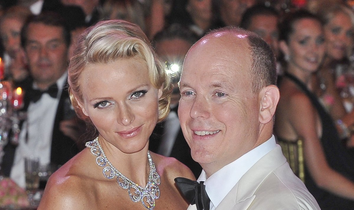 Monaco vürst ja printsess 2011. aastal.