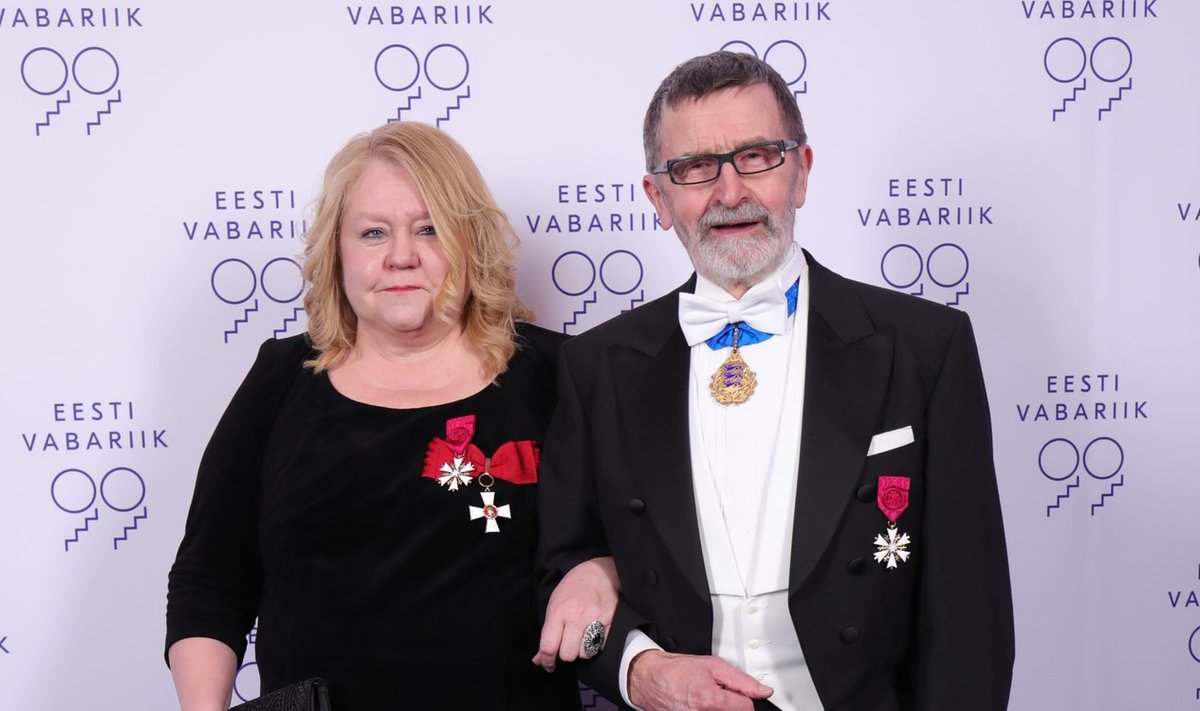 SA Eesti Koostöö Kogu nõukogu  esimees Maarika Valk  ja hr Heinz Valk