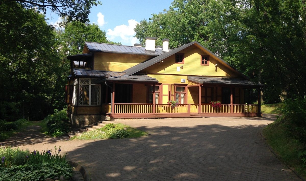 Литературный музей А. Пушкина в Вильнюсе был основан в усадьбе Маркутье