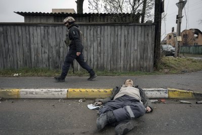 Butša tänavad olid Ukraina sõdurite saabudes kaetud laipadega.