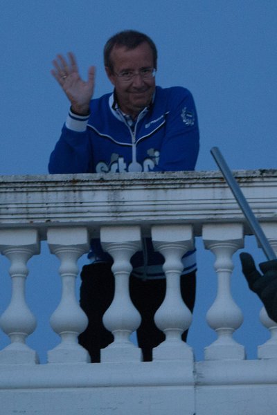 President Ilves Feisti kontserdil