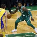 VIDEO | Hooaja avamängus staari kaotanud Boston Celtics võitis Kyrie Irvingi vedamisel kümnenda mängu järjest