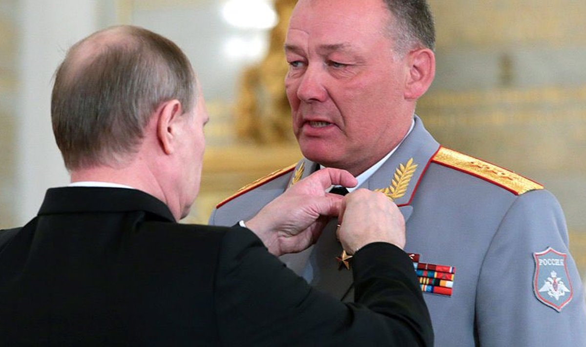 VENEMAA KANGELANE: Kindral Aleksandr Dvornikov sai Süürias sõja juhtimise eest ordeni, inimõiguslastelt aga sõjakuritegude eest hüüdnimeks lihunik.
