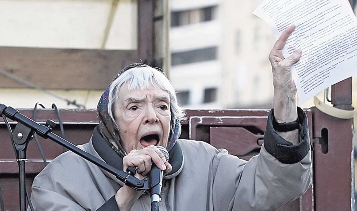 Ljudmila Aleksejeva on võidelnud inimõiguste eest üle 50 aasta. 