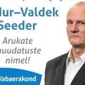 Valimispettusi uurivast politseiüksusest koondatud Heldur-Valdek Seeder: mind koondati riigikokku kandideerimise pärast