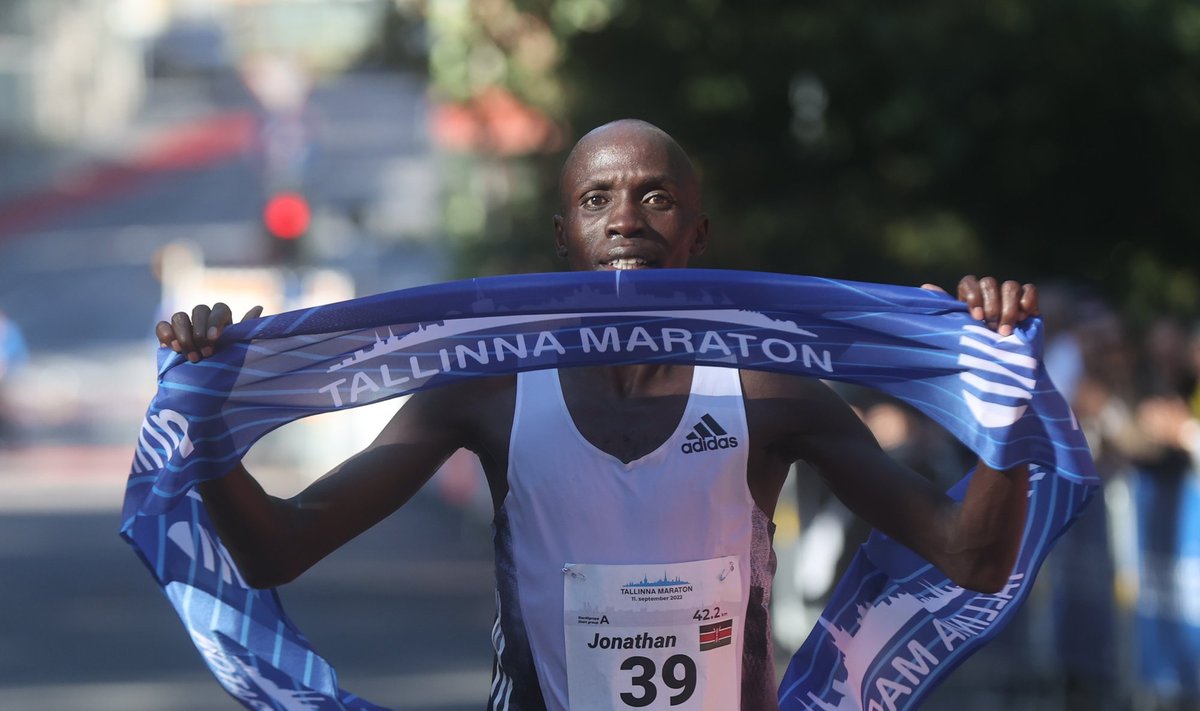 Tallinna maratoni võitis keenialane Jonathan Yego Kiptoo