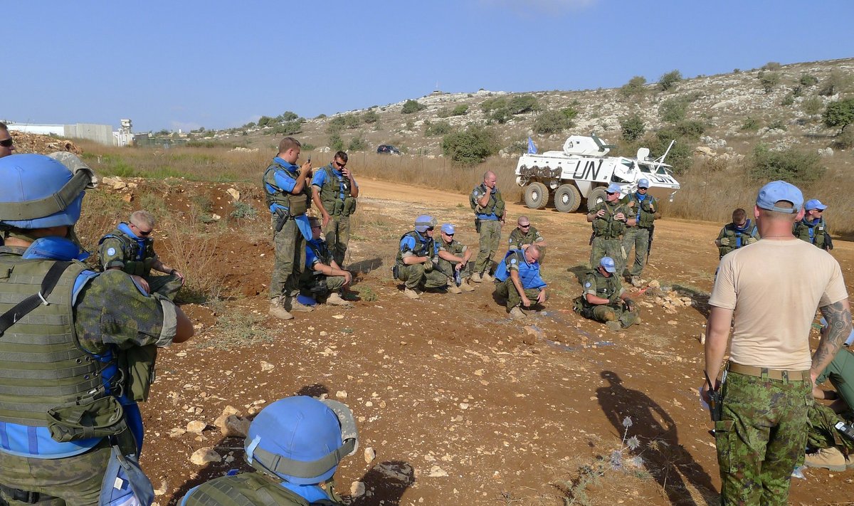 Kaitseväelased Liibanonis