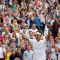 Absoluutset rekordit püüdev Roger Federer jõudis Wimbledonis taas finaali