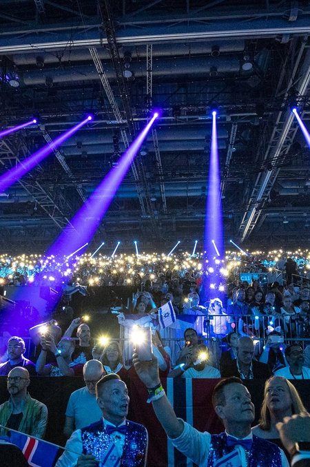 Eurovision 2019 fännid finaali ajal