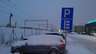 Liiklusmärk Ülemiste teel