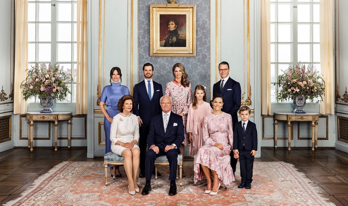 Rootsi kuninglik perekond.