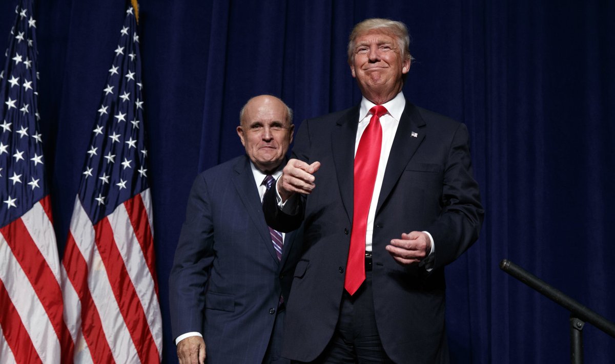 Rudy Giuliani ja Donald Trump