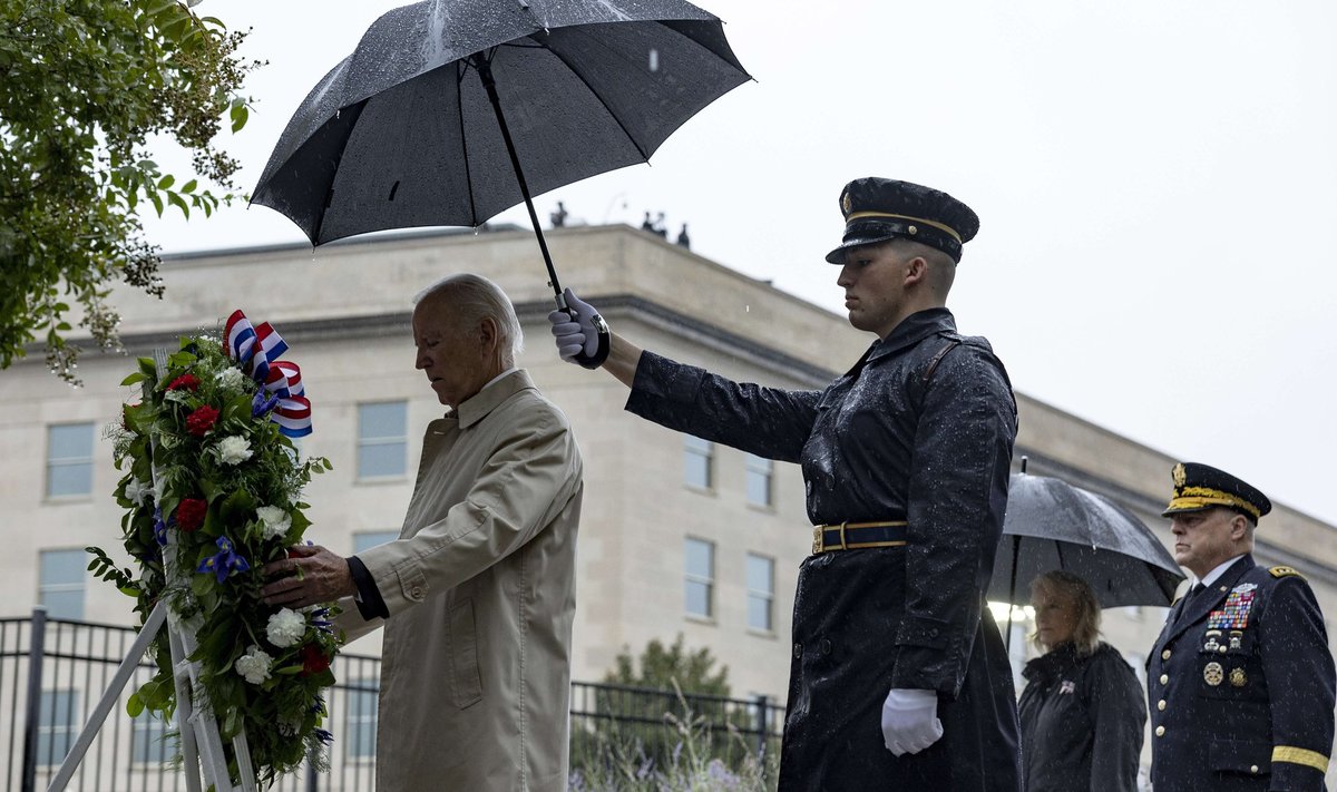 President Biden Honors 21st Anniversary Of 9/11 At The Pentagon