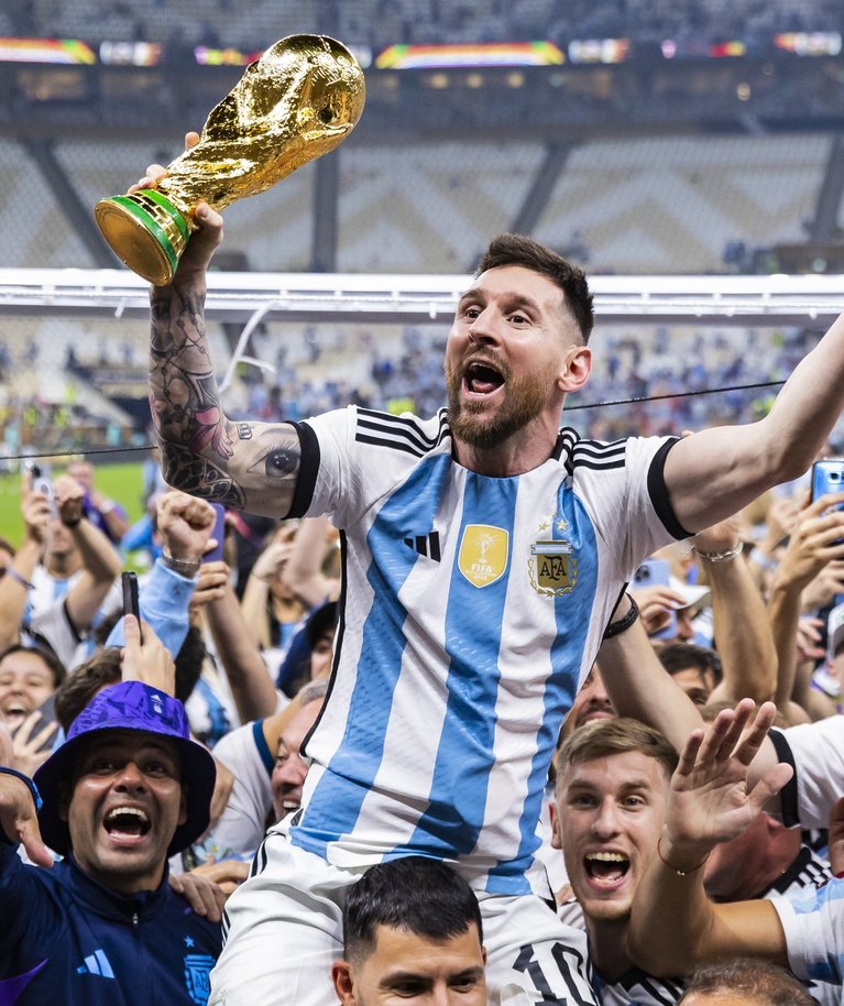 Lionel Messi on lõpuks maailmameister. Argentina võitis MM-tiitli kolmandat korda.