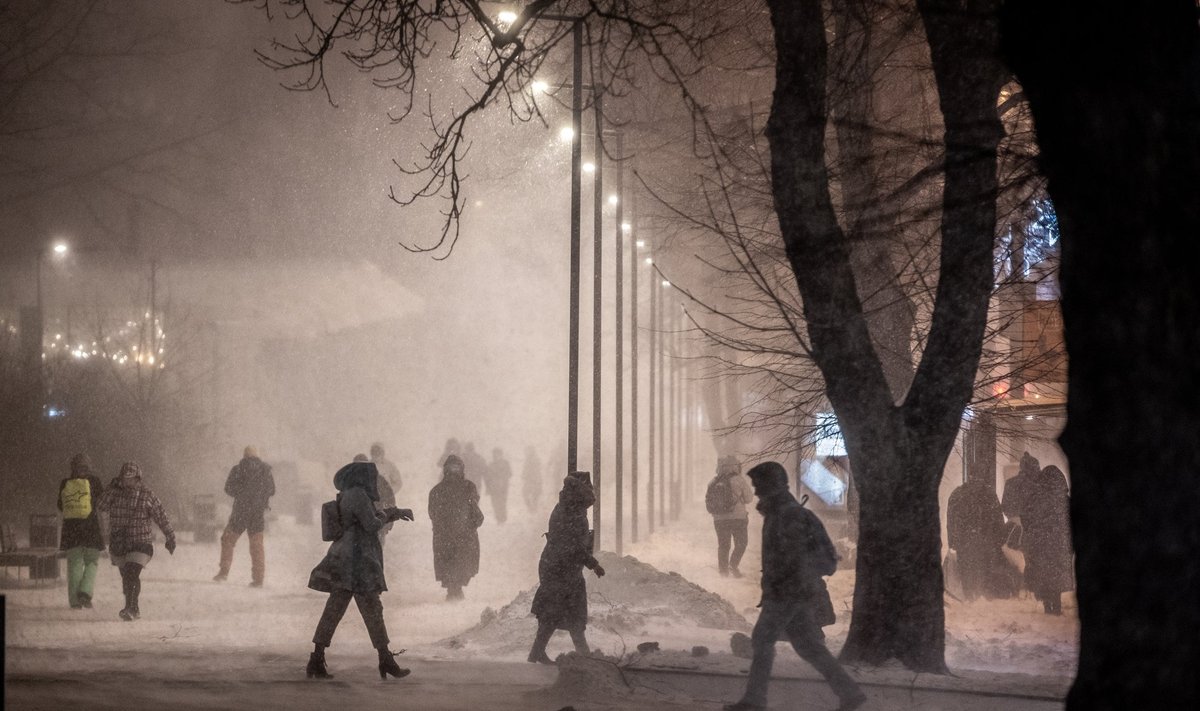 Lumetorm Tallinna kesklinnas