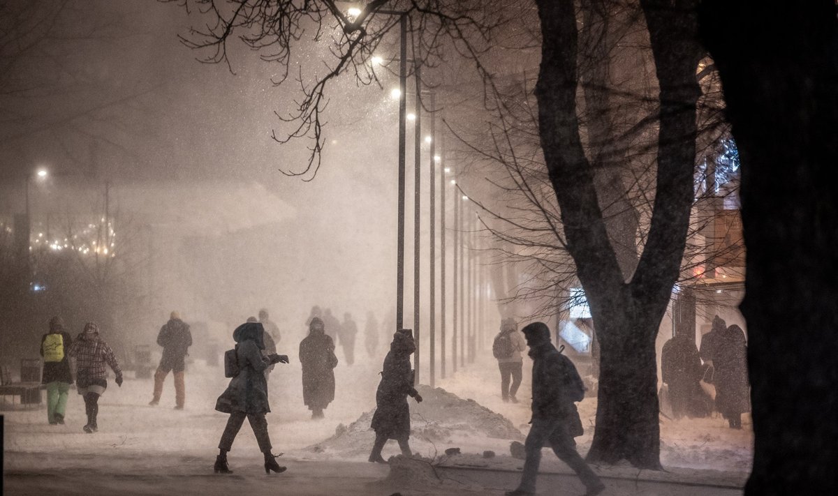 Lumetorm Tallinna kesklinnas