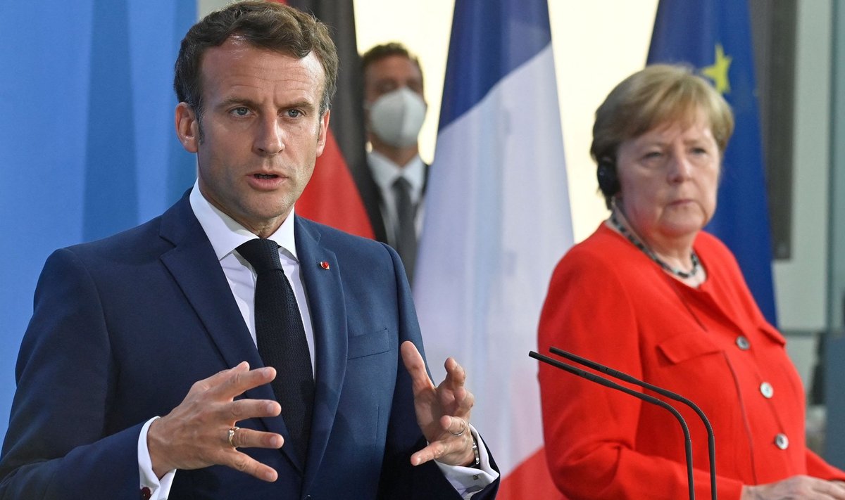 Emmanuel Macron ja Angela Merkel soovivad muu hulgas, et hakataks jälle pidama EL-i ja Vladimir Putini tippkohtumisi.