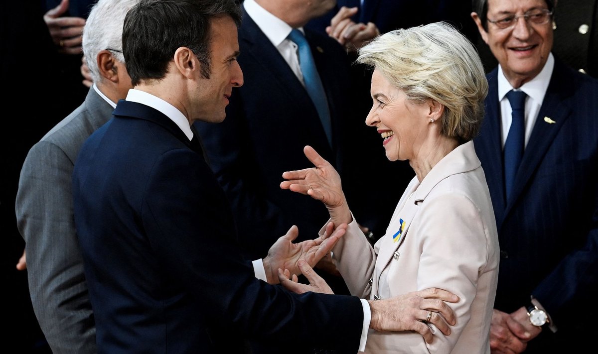 Emmanuel Macron ja Ursula von der Leyen