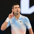 Djokovic pani Austraalia lahtiste poolfinaalis maailma 35. reketi kindlalt paika