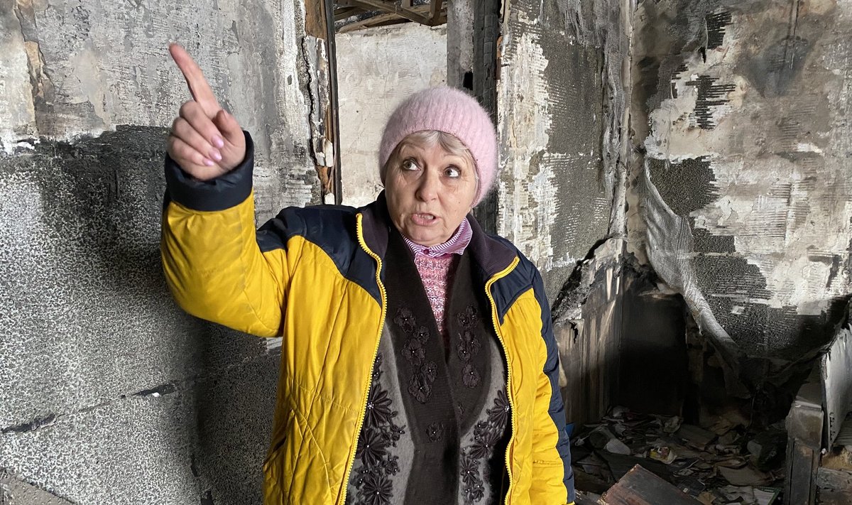 Irina kodu purunes mürsutabamusest, kuid söestunud korteris seistes ütleb ta, et tunneb end praegu tervema ja nooremana kui enne sõda.