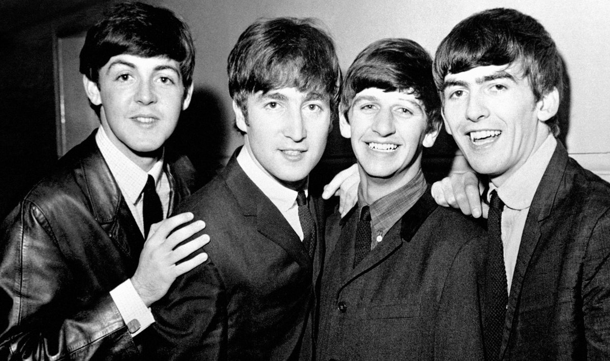 Paul McCartney, John Lennon, Ringo Starr ja George Harrison, 1963