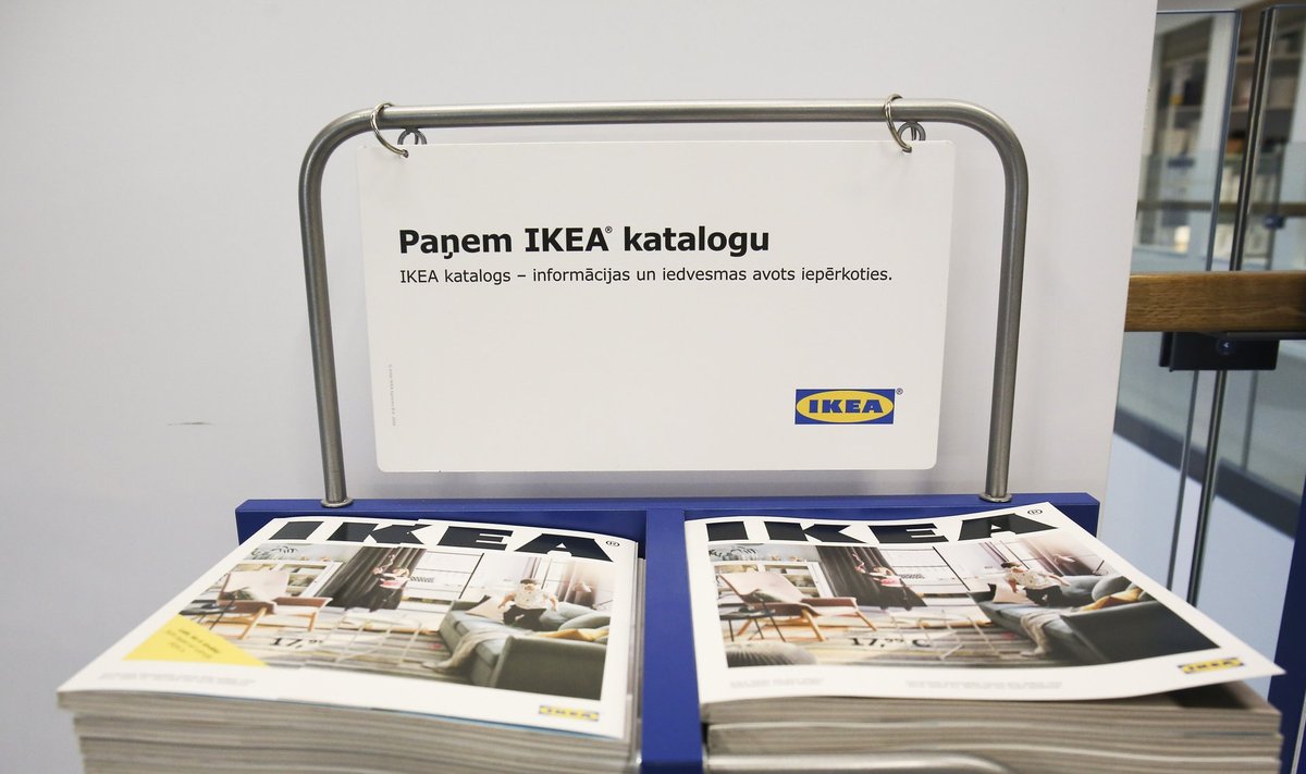 IKEA kataloog Läti IKEAs.