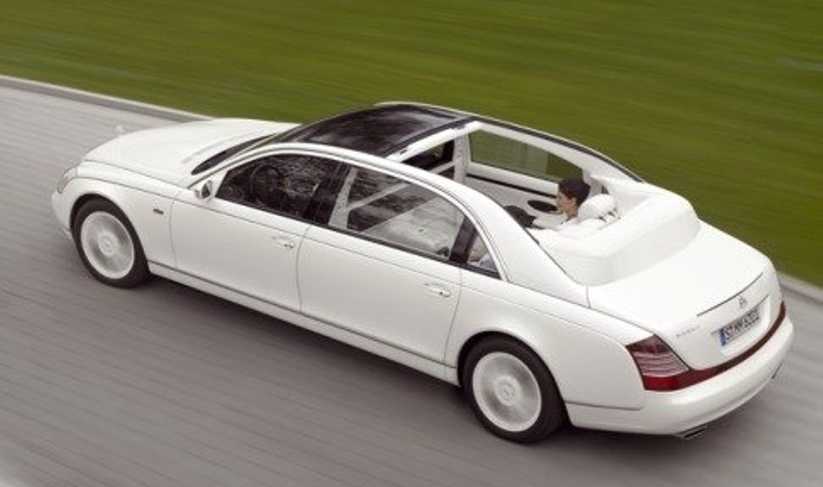 Katuseta Maybach Landaulet meenutab vanu autoaegu