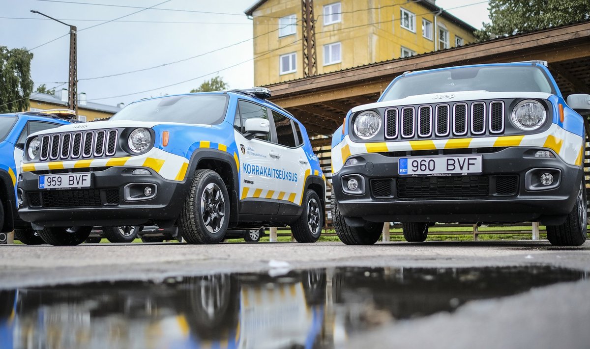 Tallinna Munitsipaalpolitsei Amet tutvustas uue välimusega ametiautosid