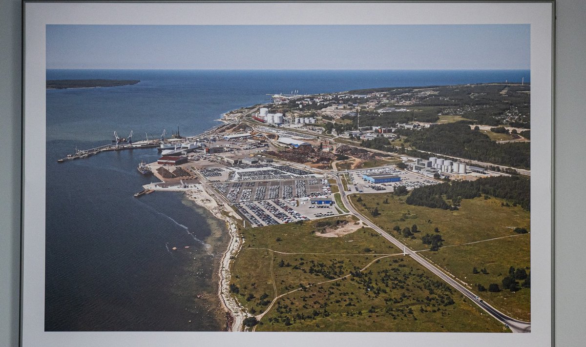 Paldiski lõunasadam, kuhu rajatakse tänavu LNG vastuvõtu võimekus.